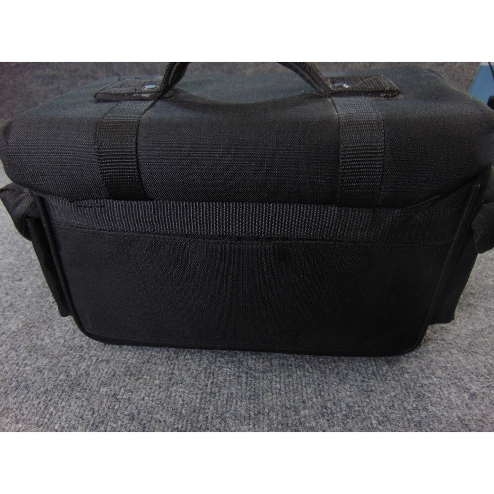 Nikon Camera Bag Mens Black Solid Shoulder Strap Padded DSLR Gadget Case Utility - Picture 4 of 12